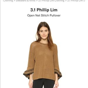 Nwot Phillip lim ruffle summer sweater S